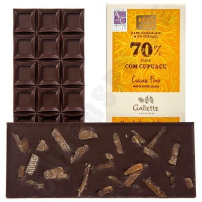 Dark chocolate 70% with coffee 100g