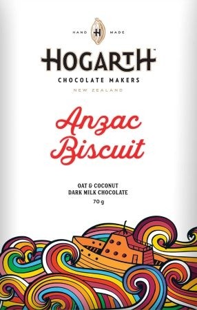 Anzac Biscuit 53% Milk Chocolate Bar 
