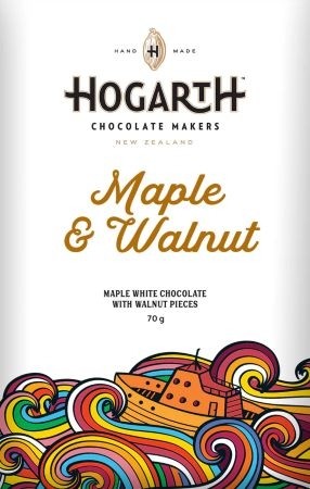 Maple & Walnut 34% White Chocolate Bar