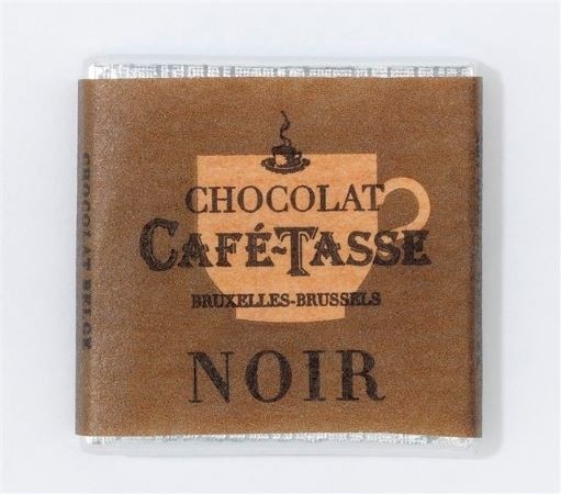 Cafe-Tasse Noir 60% Semisweet Dark Chocolate Napolitains Bag - 37 pc ~ 189 grams 6003N