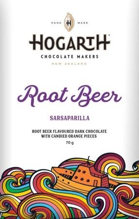Root Beer 68% Dark Chocolate Bar - 70g