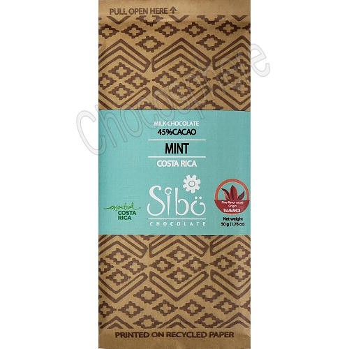 Mint Milk Chocolate Bar – 50g