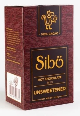 Sibo Unsweetened Hot Drinking Chocolate Box - 200g – Chocosphere