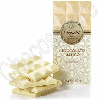 Cioccolato Bianco White Chocolate Bar - 100g