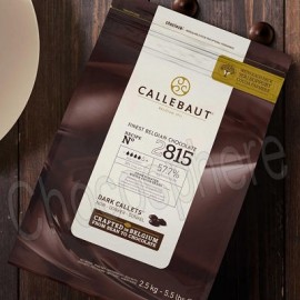 Callebaut Callebaut 2815NV 57% Semi-Sweet Dark Chocolate Callets - 2.5kg 2815-E4-U71