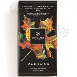Amedei Acero 95 95% Extra Dark Chocolate Bar - 50g