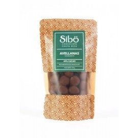 Sibo Hazelnuts Covered in 45% Dark Milk Chocolate Pouch - 100g