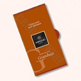 Amedei Amedei Toscano Nut Brown Cioccolato Gianduja 32% Milk Chocolate & Hazelnut Bar - 50g