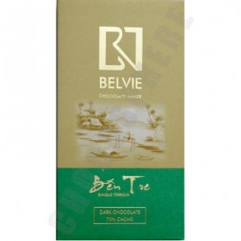 Belvie Ben Tre 70% Cacao Chocolate Bar - 80g