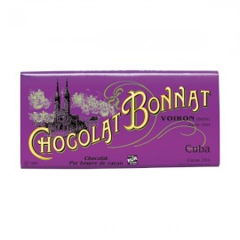 Bargain Basement Bonnat Cuba 75% Single Origin Dark Chocolate Bar - 100 g