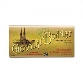 Bonnat Bonnat Dark Chocolate Hazelnut Praliné Bar 100 grams