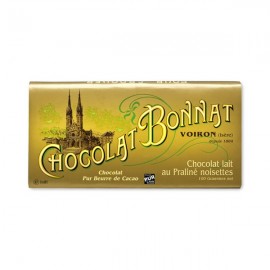 Bonnat Bonnat Milk Chocolate Hazelnut Praliné Bar 100 grams