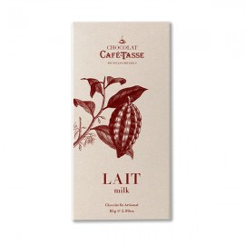 Cafe-Tasse Cafe-Tasse Lait 38% Milk Chocolate Tablet - 85g 5070 5070D