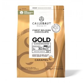 Callebaut Callebaut Gold 30% White Chocolate Callets Bag - 2.5kg