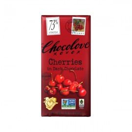 Chocolove Chocolove Cherries in 73% Organic Dark Chocolate Bar - 90g