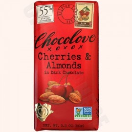 Chocolove Cherries & Almonds Bar 3.2oz
