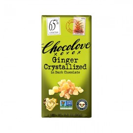 Chocolove Chocolove Crystallized Ginger in 65% Dark Chocolate Bar - 90g