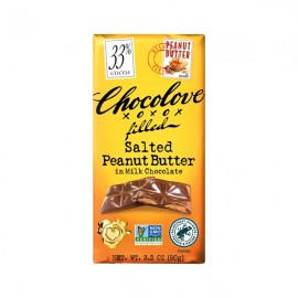 Chocolove Chocolove Salted Peanut Butter in 33% Milk Chocolate Bar - 90g