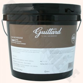 Guittard Guittard Cacao Rouge Dutched Cocoa Powder Pail - 5 lb 3023 C10 3023C10