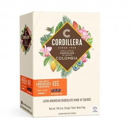 Cordillera Cordillera Colombia 53% Single Origin Dark Chocolate Discs - 5kg CDLR-053DISC-5KG Tayrona