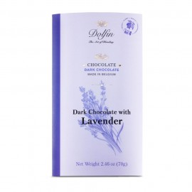 Dolfin Dolfin Lavande Fine 60% Dark Chocolate with Lavender Bar - 70g