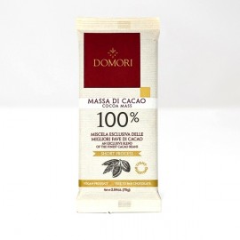 Domori Domori Massa di Cacao 100% Dark Chocolate Large Bar - 75g 07504