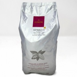 Domori Domori Sambirano 100% Single Origin Dark Chocolate Drops - 5kg 00841