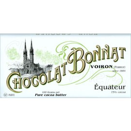 Bonnat Bonnat Équateur 75% Single Origin Dark Chocolate Bar - 100g