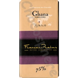 Pralus Pralus Ghana 75% Single Origin Dark Chocolate Bar - 100g 002