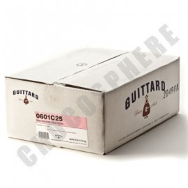 Guittard Guittard Oban Unsweetened 100% Dark Chocolate Wafers Box - 25 lb 0601 C25 0601C25 0601C25X