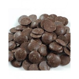 Guittard Guittard Joie Beyond Sugar 61% Dark Chocolate Baking Wafers Box - 25 lb 8610 C25CBC 8610C25CBC erythritol stevia