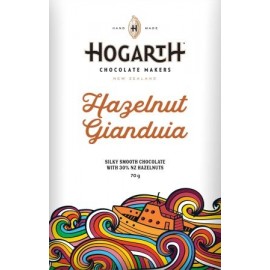 Hogarth Hazelnut Gianduja 45% Milk Chocolate Bar - 70g