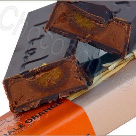 Pralus Francois Pralus Infernale Orange 75% Dark Chocolate with Orange & Praline Bar - 150g 326583