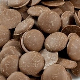 Guittard Guittard Brussels 32% Milk Chocolate Wafers Detail 0349 C25WX 0349C25WX