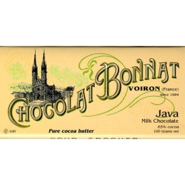 Bonnat Bonnat Java 65% Single Origin Dark Milk Chocolate Bar - 100g