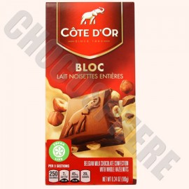 Cote d'Or Cote d'Or Milk with Whole Hazelnuts Bar