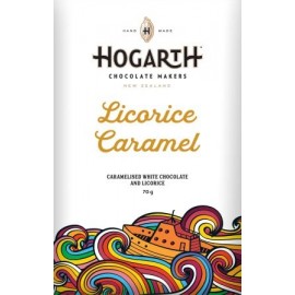 Hogarth Licorice Caramel 35% White Chocolate Bar