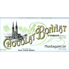 Bonnat Bonnat Madagascar 75% Single Origin Dark Chocolate Bar - 100g