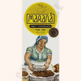 Marana Piura Milk Chocolate Bar - 50% Cacao - 70g