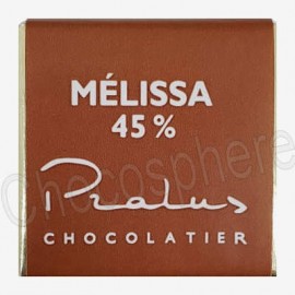 Pralus Francois Pralus Melissa BIO 45% Single Origin Milk Chocolate Napolitain Single - 5g