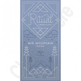 Ritual Chocolate Mid Mountain Blend 70% Chocolate Bar