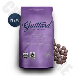 Guittard Guittard Organic 38% Milk Chocolate Baking Wafers - 340g 7380 C6FT 7380C6FT
