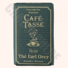 Cafe-Tasse Cafe-Tasse Noir Thé Earl Grey 60% Dark Chocolate & Tea Mini-Bar Single - 9 g Belgian Belgium 8006