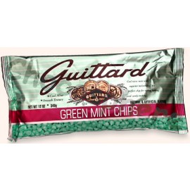Guittard Green Mint  Chips, 12oz