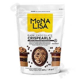 Callebaut Callebaut - Mona Lisa Dark Chocolate Crispearls Bag - 800g CHD-CC-CRISP-02B 