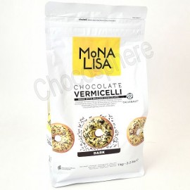 Mona Lisa Mona Lisa 43% Dark Chocolate Vermicelli - 1kg CHD-VR-1Z2-US-U73