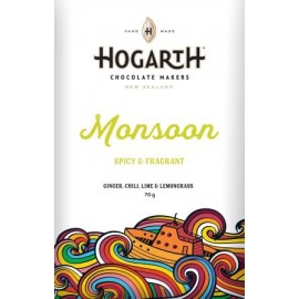 Hogarth Monsoon 66% Dark Chocolate Bar