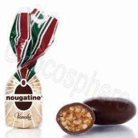 Venchi Venchi Nougatine Bonbons Hazelnuts in 56% Dark Chocolate Bag - 200 g