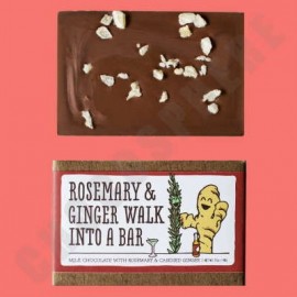 Only Child Only Child Rosemary & Ginger Walk into a Bar Milk Chocolate Bar - 48g