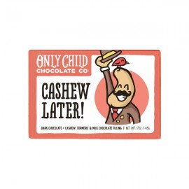 Only Child Only Child Cashew Later! 70% Dark Chocolate Bar - 48 g